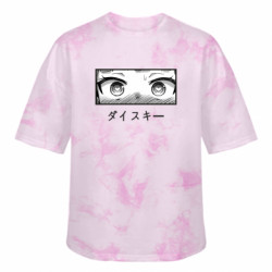 Футболки тай-дай оверсайз FATLINE - FATLINE