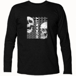 Футболка с длинным рукавом Humanity - FATLINE Футболка с длинным рукавом Humanity