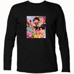 Футболки с длинным рукавом