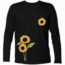 Футболка с длинным рукавом Подсолнечник Freedom - FATLINE Футболка с длинным рукавом Подсолнечник Freedom
