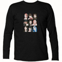 Футболки з довгим рукавом