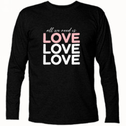 Футболки з довгим рукавом