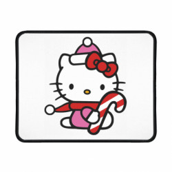 Игровой коврик для мыши Christmas Kitty with candy - FATLINE Игровой коврик для мыши Christmas Kitty with candy