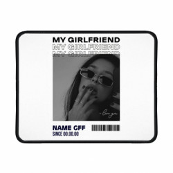 Игровой коврик для мыши "MY GIRLFRIEND" your photo and text - FATLINE Игровой коврик для мыши "MY GIRLFRIEND" your photo and text