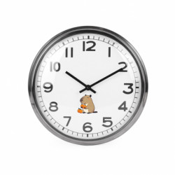 Часы настенные Beam Капибара радуется апельсинам - FATLINE Часы настенные Beam Капибара радуется апельсинам