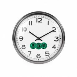 Часы настенные Beam Криптовалюта - FATLINE Часы настенные Beam Криптовалюта