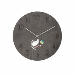 Часы настенные Concept Крыса Pray For Ukraine - FATLINE Часы настенные Concept Крыса Pray For Ukraine