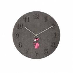 Часы настенные Concept Розовая пантера Bubble Tea - FATLINE Часы настенные Concept Розовая пантера Bubble Tea