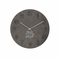 Часы настенные Concept In my muscle mommy era - FATLINE Часы настенные Concept In my muscle mommy era