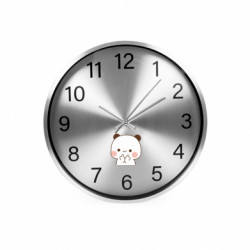 Часы настенные SilverTime Бубу фак - FATLINE Часы настенные SilverTime Бубу фак