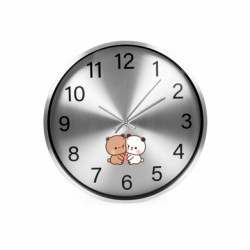 Часы настенные SilverTime Бубу и Дуду любось - FATLINE Часы настенные SilverTime Бубу и Дуду любось