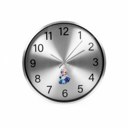 Часы настенные SilverTime Elsa and roses - FATLINE Часы настенные SilverTime Elsa and roses