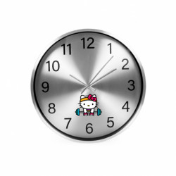 Часы настенные SilverTime Kitty`s GYM - FATLINE Часы настенные SilverTime Kitty`s GYM