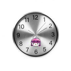 Часы настенные SilverTime Kitty-вояка - FATLINE Часы настенные SilverTime Kitty-вояка