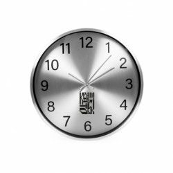 Часы настенные SilverTime Шрифтовой Краматорск - FATLINE Часы настенные SilverTime Шрифтовой Краматорск