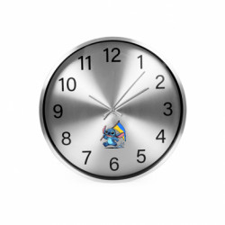 Годинник настінний SilverTime Стіч з українським прапором - FATLINE Годинник настінний SilverTime Стіч з українським прапором