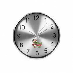 Часы настенные SilverTime Stitch Grinch - FATLINE Часы настенные SilverTime Stitch Grinch