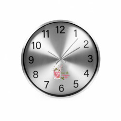 Часы настенные SilverTime Розовый гуава витаминный коктейль - FATLINE Часы настенные SilverTime Розовый гуава витаминный коктейль