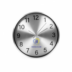 Часы настенные SilverTime Я люблю Миколаїв - FATLINE Часы настенные SilverTime Я люблю Миколаїв