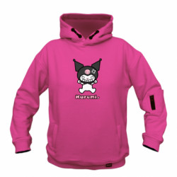 Худі дитяча преміум FATLINE Angry Kuromi - FATLINE Худі дитяча преміум FATLINE Angry Kuromi