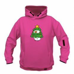 Худи детская премиум FATLINE Гусь и елка. - FATLINE Худи детская премиум FATLINE Гусь и елка.