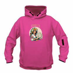 Худи детская премиум FATLINE Хуманизация ромашки - FATLINE Худи детская премиум FATLINE Хуманизация ромашки