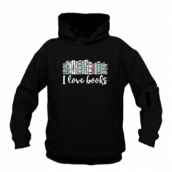 Худі дитяча преміум FATLINE I love books - FATLINE Худі дитяча преміум FATLINE I love books