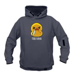 Худі дитяча преміум FATLINE Качка з ножем. Тобі хана - FATLINE Худі дитяча преміум FATLINE Качка з ножем. Тобі хана