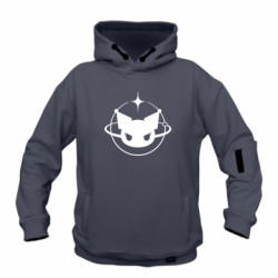 Худі дитяча преміум FATLINE Kuromi Logo - FATLINE Худі дитяча преміум FATLINE Kuromi Logo