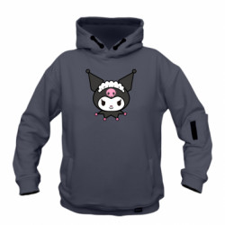 Худі дитяча преміум FATLINE Kuromi maid - FATLINE Худі дитяча преміум FATLINE Kuromi maid