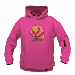 Худі дитяча преміум FATLINE Пончик з копібарою - FATLINE Худі дитяча преміум FATLINE Пончик з копібарою