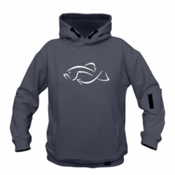 Худі дитяча преміум FATLINE Силуэт рыбы - FATLINE Худі дитяча преміум FATLINE Силуэт рыбы
