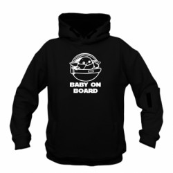 Худи детская премиум FATLINE Вaby on board - FATLINE Худи детская премиум FATLINE Вaby on board