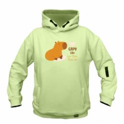 Худи детская премиум FATLINE Жизнь з капибарой - FATLINE Худи детская премиум FATLINE Жизнь з капибарой