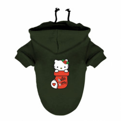 Худи для собаки Christmas Hello Kitty - FATLINE Худи для собаки Christmas Hello Kitty