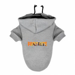 Худи для собаки Fortnite logo yellow - FATLINE Худи для собаки Fortnite logo yellow