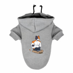 Худи для собаки Funny Meowscles - FATLINE Худи для собаки Funny Meowscles