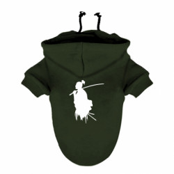 Худи для собаки Ghost Of Tsushima Silhouette - FATLINE Худи для собаки Ghost Of Tsushima Silhouette