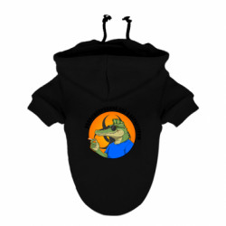 Худи для собаки хладнокровный, но с характером