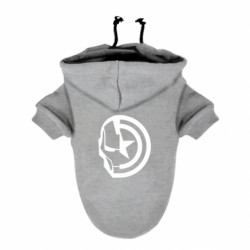 Худи для собаки Iron Man and Captain America - FATLINE Худи для собаки Iron Man and Captain America