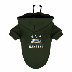 Худи для собаки Kakashi Hatake Naruto - FATLINE Худи для собаки Kakashi Hatake Naruto