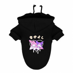Худи для собаки Kuromi and My Melody - FATLINE Худи для собаки Kuromi and My Melody
