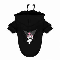 Худи для собаки Kuromi Heart Eyes - FATLINE Худи для собаки Kuromi Heart Eyes