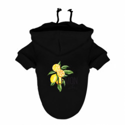 Худи для собаки Lemon vibes - FATLINE Худи для собаки Lemon vibes