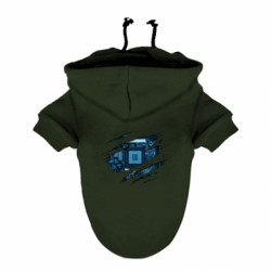 Худі для собаки Motherboard through the T-Shirt - FATLINE Худі для собаки Motherboard through the T-Shirt