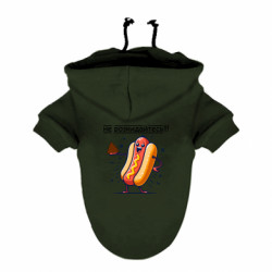 Худи для собаки не разбрасывайтесь - FATLINE Худи для собаки не разбрасывайтесь