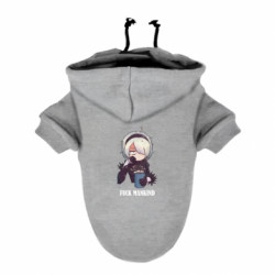 Худи для собаки Nier. Fuck Mankind - FATLINE Худи для собаки Nier. Fuck Mankind