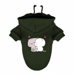 Худі для собаки Peach and Goma Cutie Cats - FATLINE Худі для собаки Peach and Goma Cutie Cats
