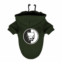 Худи для собаки Питбуль круг - FATLINE Худи для собаки Питбуль круг