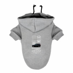 Худи для собаки Toyota Land Cruiser - FATLINE Худи для собаки Toyota Land Cruiser